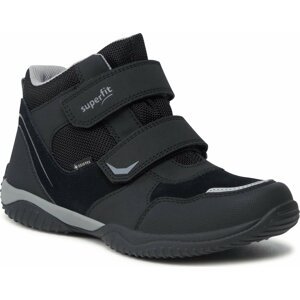 Kotníková obuv Superfit 1-009385-0030 D Black/Lightgrey