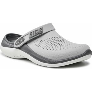 Nazouváky Crocs Literide 360 Clog 206708 Light Grey/Slate Grey