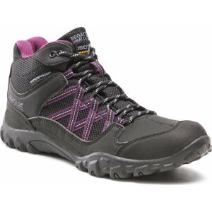 Trekingová obuv Regatta Lady Edgepoint Mid Wp RWF622 Black/Prune ABL