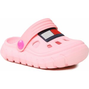 Nazouváky Tommy Hilfiger Flag Comfy Sandal T1A2-32780-0083 M Pink 302