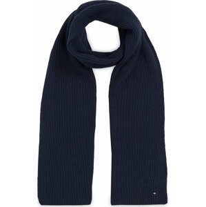 Šál Tommy Hilfiger Essential Flag Scarf AW0AW15348 Space Blue DW6