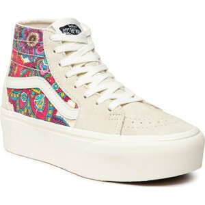 Sneakersy Vans Sk8-Hi Tapered VN0A7Q5PDJR1 Paisley Bloom Turtledove