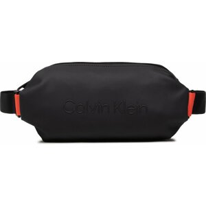 Ledvinka Calvin Klein Rubberized Waistbag K50K509562 Černá