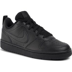 Sneakersy Nike Court Borough Low 2 (GS) BQ5448 001 Černá