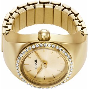 Hodinky Fossil Watch Ring ES5319 Gold/Gold