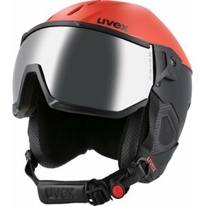 Lyžařská helma Uvex Instinct Visior S56626070 Fierce Red/Black