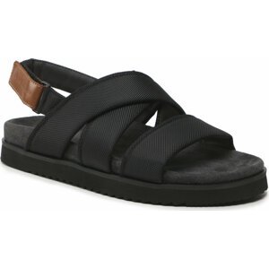 Sandály Tommy Hilfiger Mix Strappy Sandal FM0FM04611 Black BDS