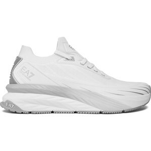 Sneakersy EA7 Emporio Armani X8X176 XK377 M696 White+Silver