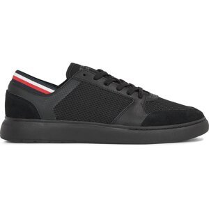 Sneakersy Tommy Hilfiger Lightweight Cup Seasonal Mix FM0FM04961 Black BDS