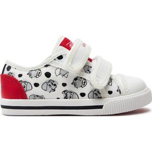 Sneakersy Geox B Kilwi Girl B45D5C 0AN54 C0050 M White/Red