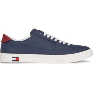 Sneakersy Tommy Jeans Tjm Vulcanized Leather EM0EM01341 Twilight Navy C87