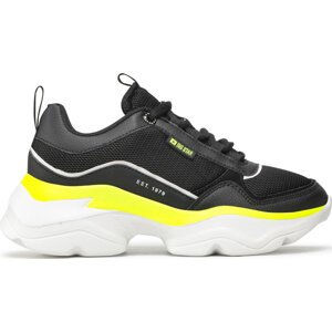 Sneakersy Big Star Shoes JJ274A114 Black/Yellow