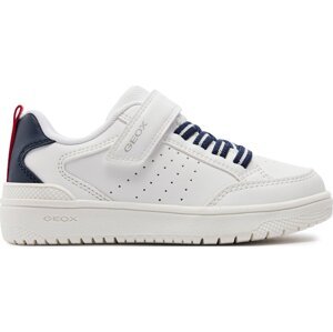 Sneakersy Geox J Washiba Boy J45LQA 05411 C0899 S White/Navy