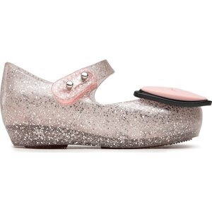 Polobotky Melissa Mini Melissa Ultragirl + Cats 33753 Glitter Pink AJ668