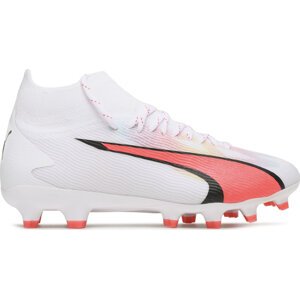 Boty Puma Ultra Pro FG/AG Jr 107510 01 Bílá