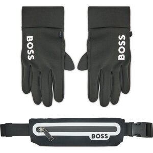 Pánské rukavice Boss 50492231 Černá