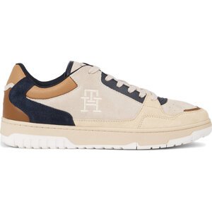 Sneakersy Tommy Hilfiger Th Basket Better Suede Mix FM0FM04822 Merino ABO