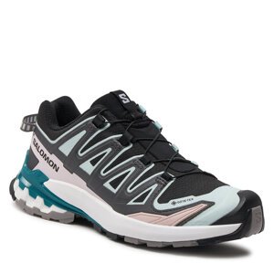 Sneakersy Salomon Xa Pro 3D V9 Gore-Tex L47119100 Black / Bleached Aqua / Harbor Blue