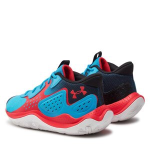 Boty Under Armour Ua Jet '23 3026634-401 Capri/Black/Red Solstice