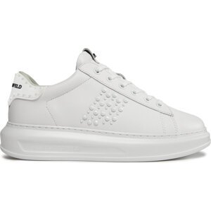 Sneakersy KARL LAGERFELD KL52574 White Lthr/Mono 01W