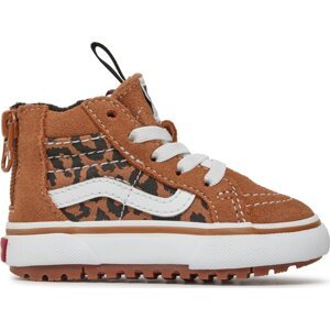 Sneakersy Vans Td Sk8-Hi Zip Mte-1 VN0A5HZ3BF21 Brown/True White