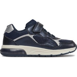 Sneakersy Geox J Spaceclub Girl J368VE 0AJAU C0673 D Navy/Silver