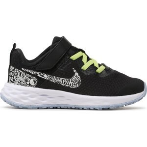 Sneakersy Nike Revolution 6 Nn Jp (Psv) DV3182 001 Černá