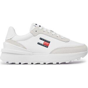 Sneakersy Tommy Jeans Tjw Tech Runner Ess EN0EN02511 White YBS