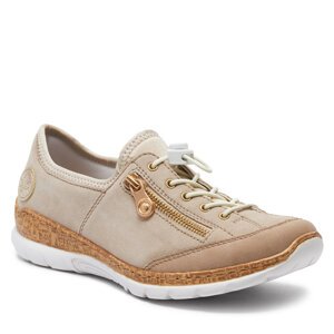 Sneakersy Rieker N42F1-60 Beige