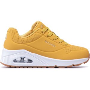 Sneakersy Skechers Uno Stand On Air 73690/YLW Yellow/White