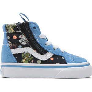 Sneakersy Vans Sk8-Hi Reissue Si VN0007Q3Y611 Glow Cosmic Zoo Black/Blu