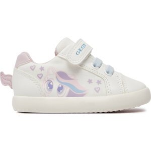 Sneakersy Geox B Gisli Girl B451MC 01054 C0406 M Bílá