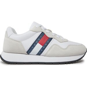 Sneakersy Tommy Jeans Tjw Eva Runner Mat Mix Ess EN0EN02510 White YBS