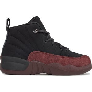 Boty Nike Jordan 12 Retro Sp (PS) FB2686 001 Black/Black/Burgundy Crush