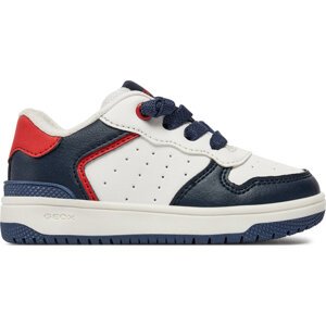 Sneakersy Geox J Washiba Boy J45LQB 05411 C0899 M White/Navy