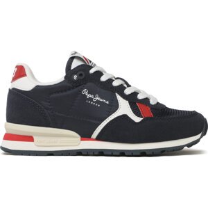 Sneakersy Pepe Jeans Brit Heritage B PBS30551 Navy 595