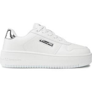 Sneakersy Champion Low Cut Shoe Rebound Plat Metal S11608-WW002 Wht/Silver