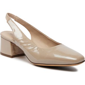 Sandály Caprice 9-29500-42 Beige Patent 423