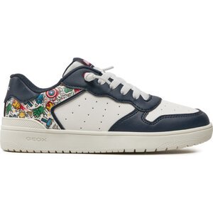 Sneakersy Geox J Washiba Boy J45LQC 000BC C4243 D Navy/Multicolor