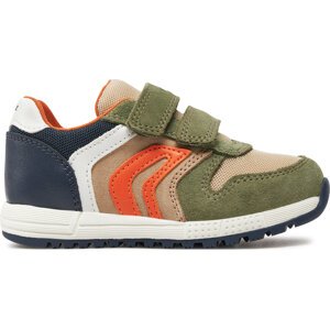 Sneakersy Geox B Alben Boy B453CA 02214 CF3F4 S Khaki