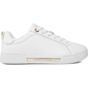 Sneakersy Tommy Hilfiger Chique Court Sneaker FW0FW07634 White YBS