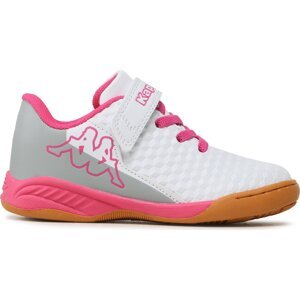 Sneakersy Kappa 260896K White/Pink 1022
