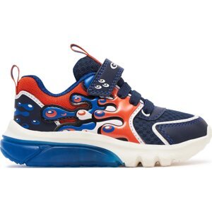 Sneakersy Geox J Ciberdron Boy J45LBA 01454 C0659 M Navy/Orange