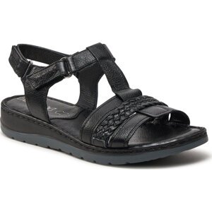 Sandály Caprice 9-28750-42 Black Nappa 022