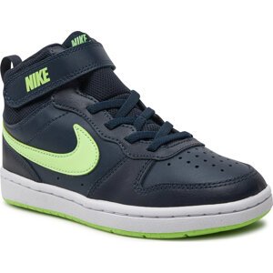 Boty Nike Court Borough Mid 2 (PSV) CD7783 403 Dark Obsidian/Lime Blast/White