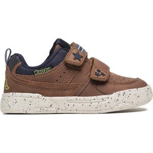 Sneakersy Kappa 260985K Cognac/Navy 5467