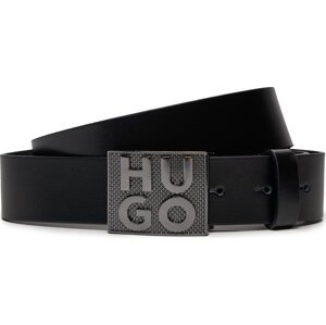 Pánský pásek Hugo Gebor Sz35 50512723 Černá