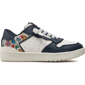 Sneakersy Geox J Washiba Boy J45LQC 000BC C4243 S Navy/Multicolor