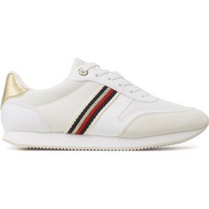 Sneakersy Tommy Hilfiger Essential Runner FW0FW07163 Bílá