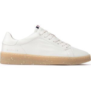 Sneakersy Tommy Hilfiger Modern Cup Premium Appleskin FM0FM04155 White YBR